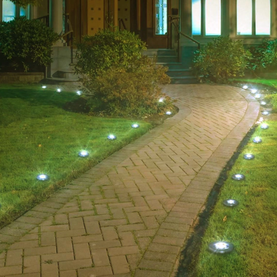 Disk Lights Solarleuchte 4er Set / 4er Set
