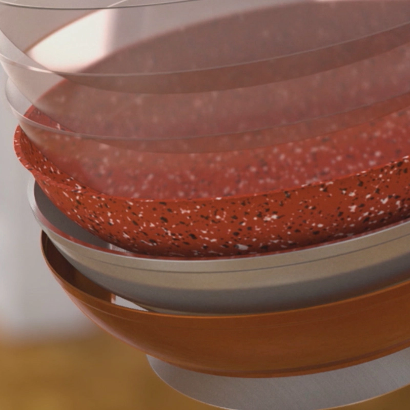 Livington Copper & Stone Pan Pfanne mit Antihaftbeschichtung / 24cm