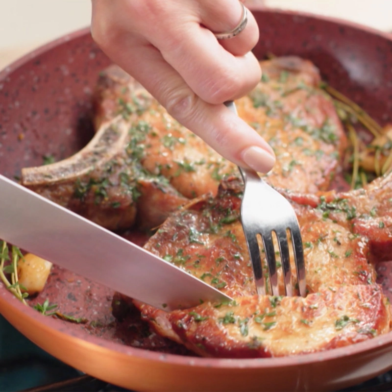 Livington Copper & Stone Pan Pfanne mit Antihaftbeschichtung / 24cm