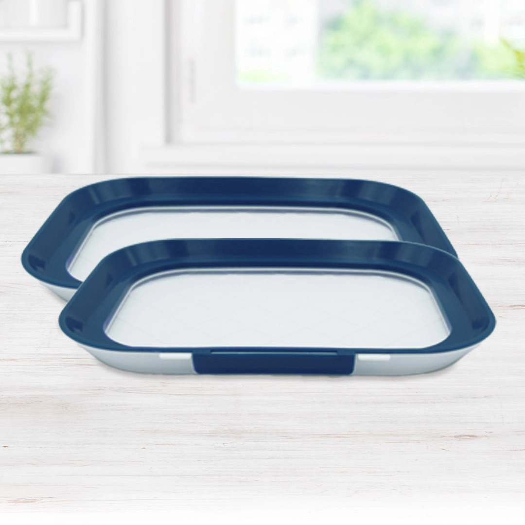 Livington Flex & Fresh Frischhalteplatten 2er-Set