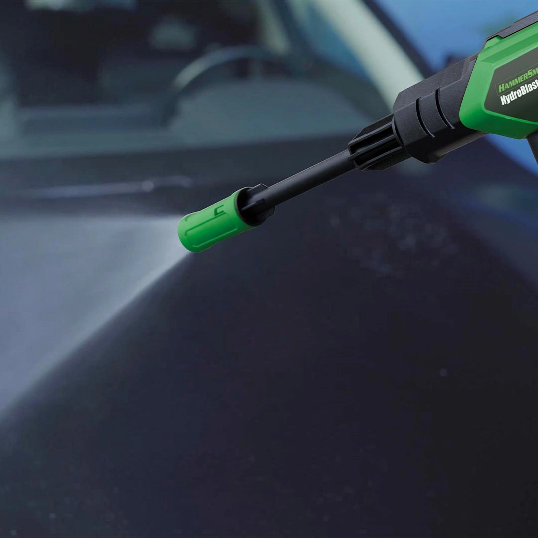 Hammersmith HydroBlast Pro Akku Druckreiniger inkl. Zubehör GRATIS
