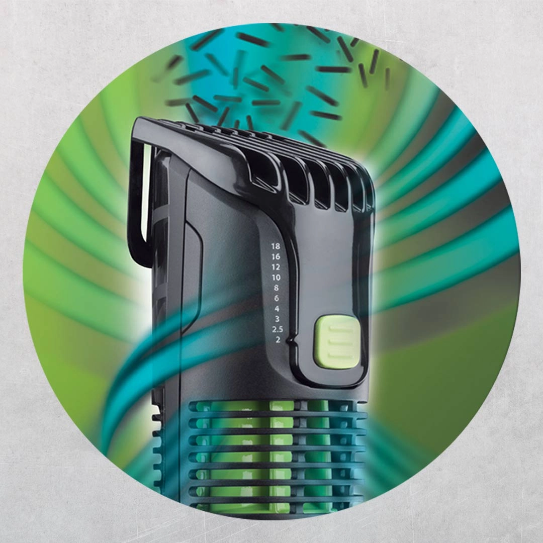 Remington CleanCut Vakuum-Trimmer & -Rasierer