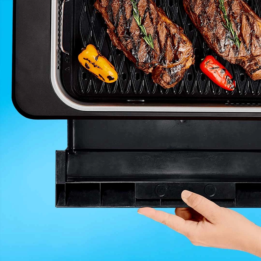 PowerXL Smokeless Grill Elite 2in1-Indoorgrill mit integriertem Rauchabzug
