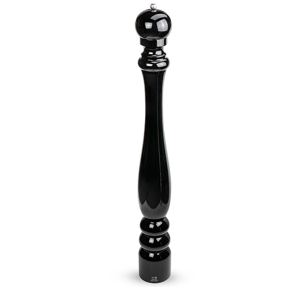 Peugeot Paris Pfeffermühle Holz Schwarz Lackiert 80cm