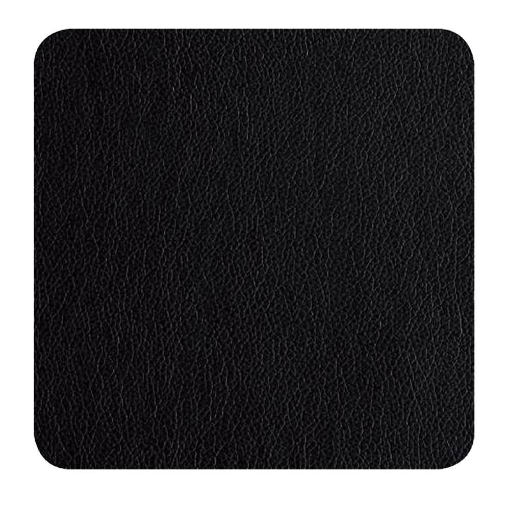 ASA Untersetzer Coaster quadratisch 4er Set schwarz Country 10 x 10 cm