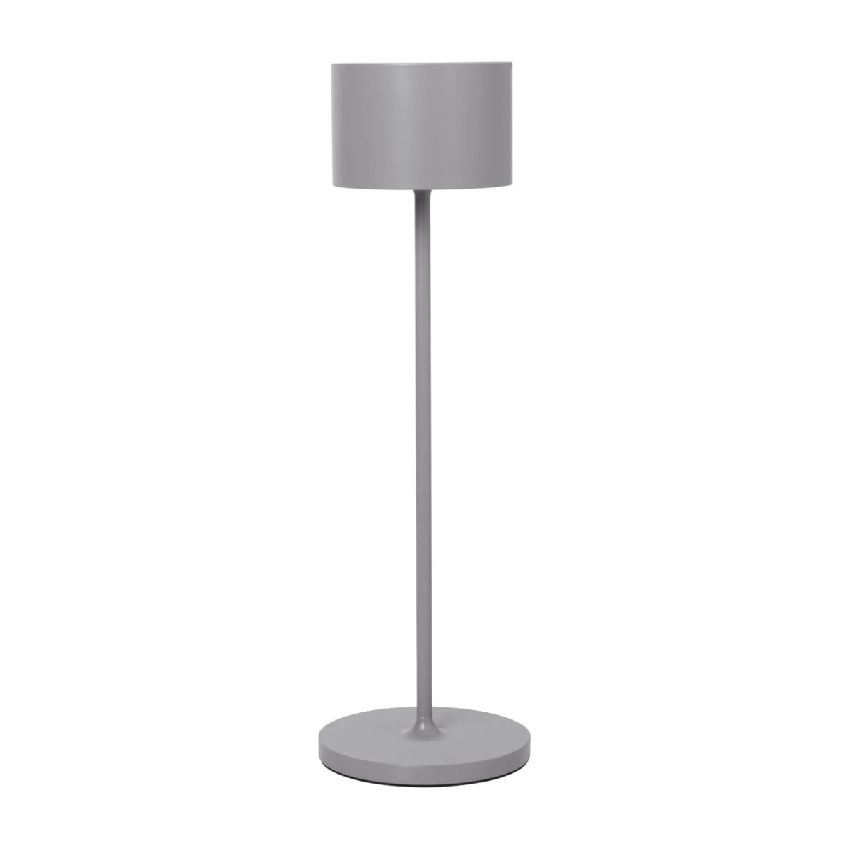 blomus Tischleuchte FAROL kabellos dimmbar LED Akku Outdoor Satellite grau