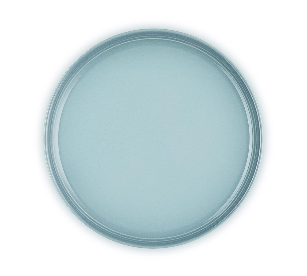 Le Creuset Frühstücksteller Coupe Steinzeug Sea Salt 22cm
