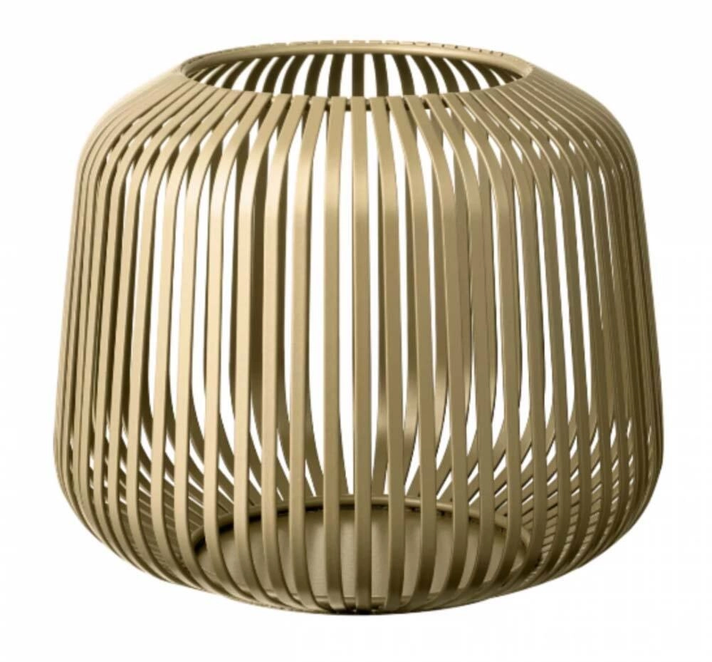 blomus Laterne LITO Champagne Windlicht gold S