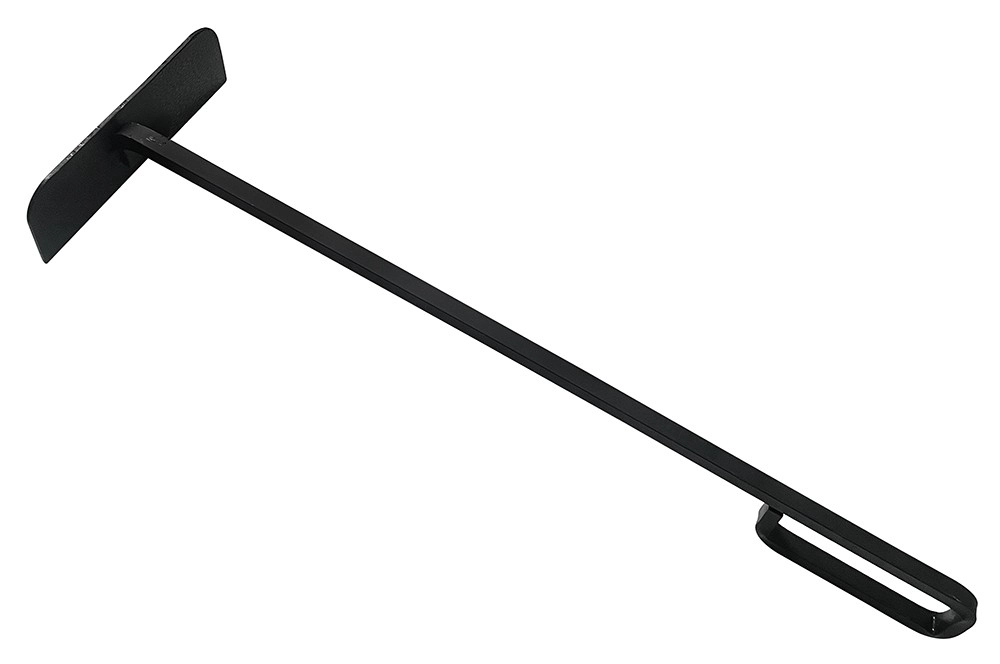 Ascheschieber Aschekratzer für Feuerschale Kamin Feuerkorb Eisen Schwarz