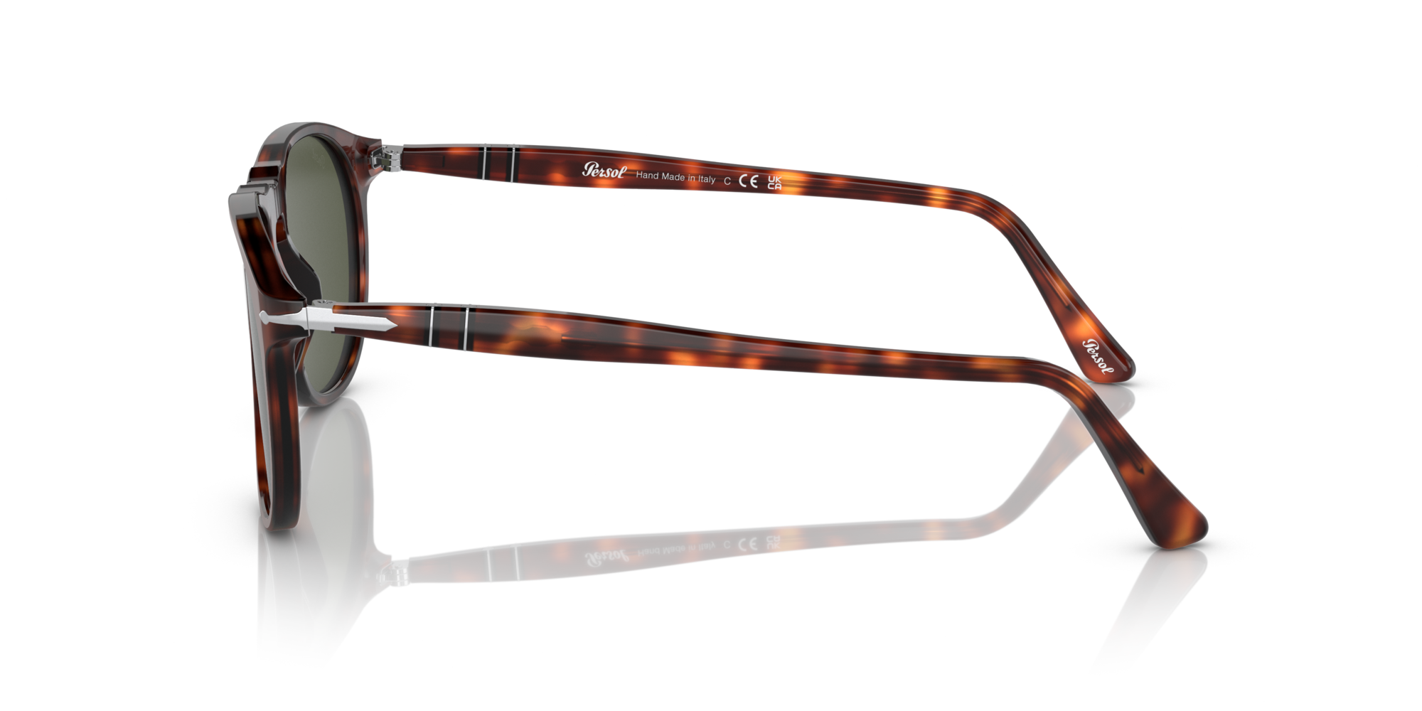 Persol PO 9649S 24/31, Aviator Sonnenbrille, Herren, in Sehstärke erhältlich