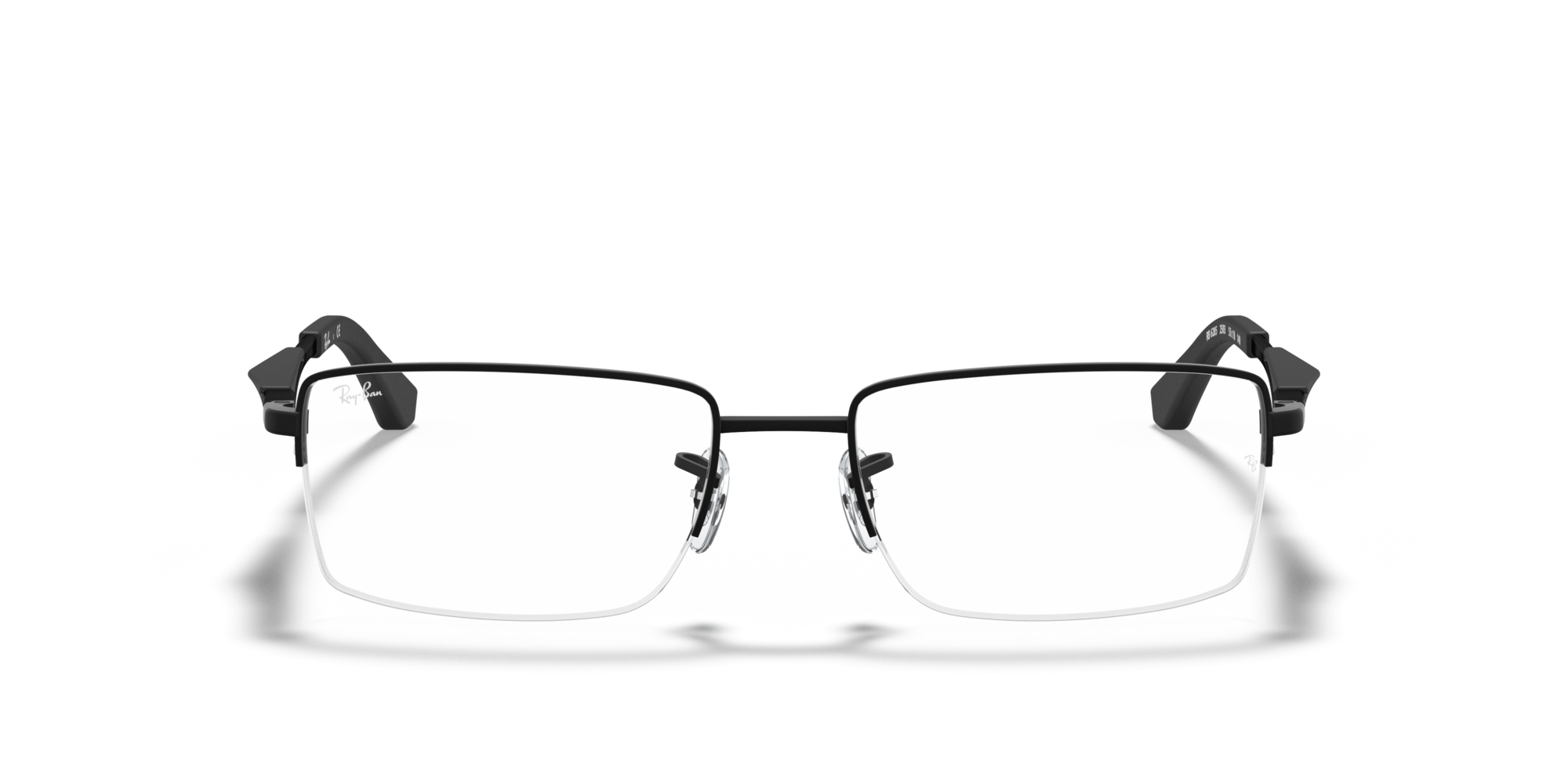 Ray-Ban RX 6285 2503, inkl. Gläser, Rechteckige Brille, Herren