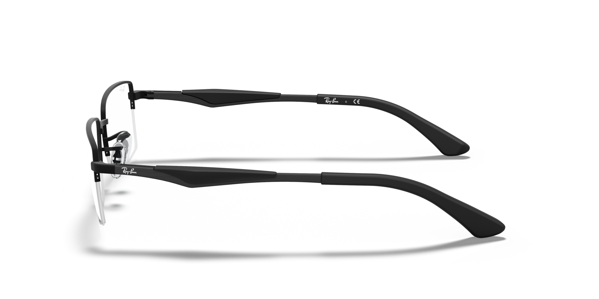 Ray-Ban RX 6285 2503, inkl. Gläser, Rechteckige Brille, Herren