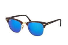 Ray-Ban Clubmaster RB 3016 114517large, Browline Sonnenbrille, Unisex, in Sehstärke erhältlich