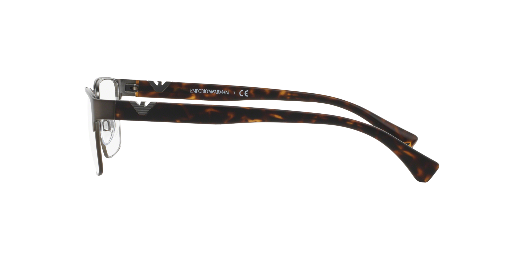 Emporio Armani EA 1027 3003, inkl. Gläser, Rechteckige Brille, Herren