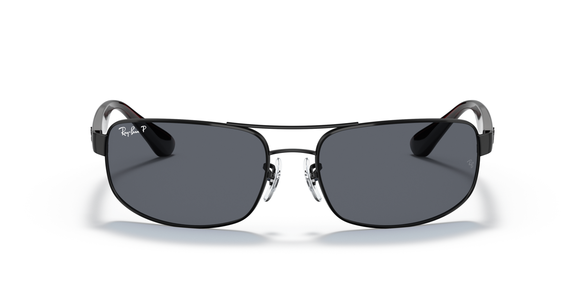 Ray-Ban RB 3445 006/P2, Rechteckige Sonnenbrille, Herren, polarisiert