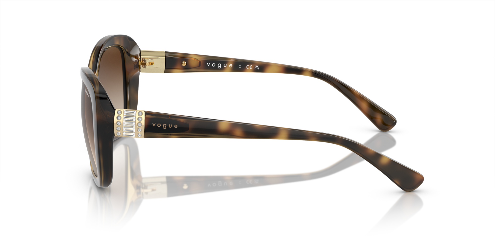 VOGUE Eyewear VO 2943SB W656/13, Cat Eye Sonnenbrille, Damen