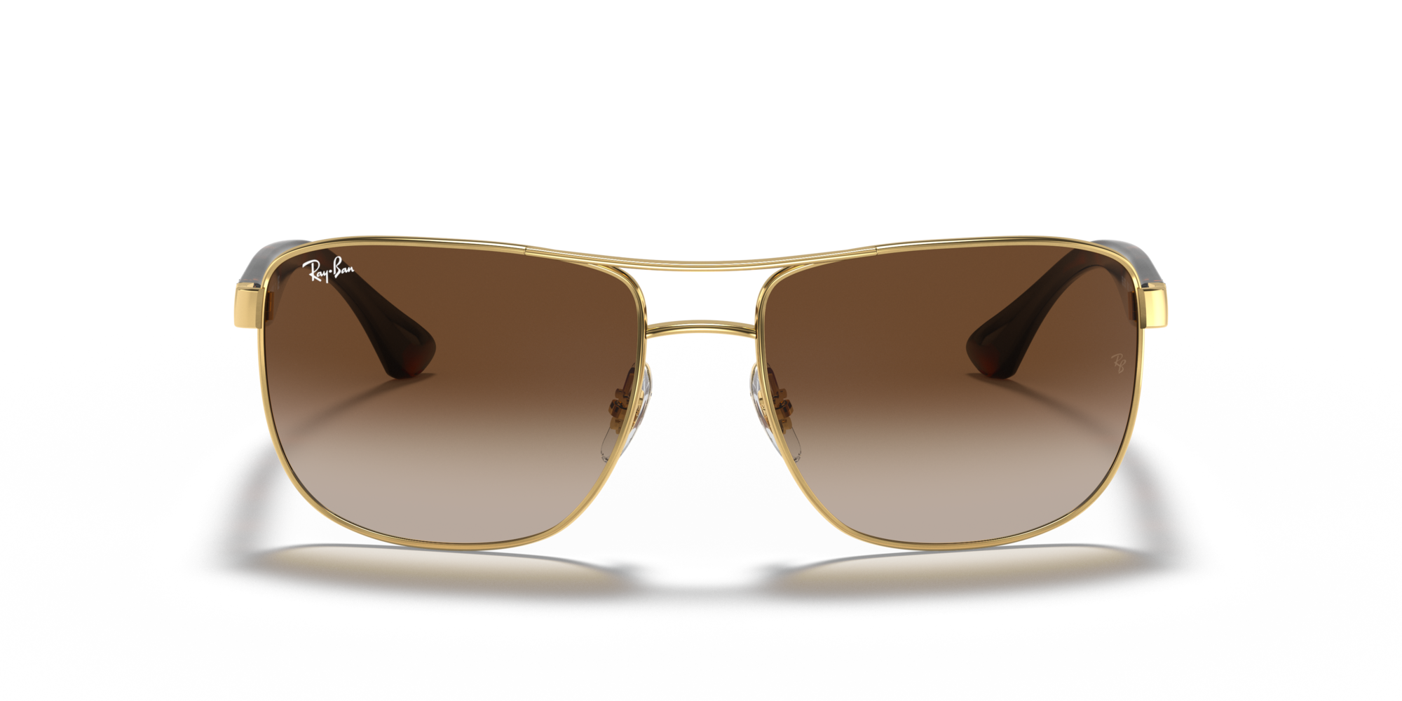 Ray-Ban RB 3533 001/13, Aviator Sonnenbrille, Herren, in Sehstärke erhältlich