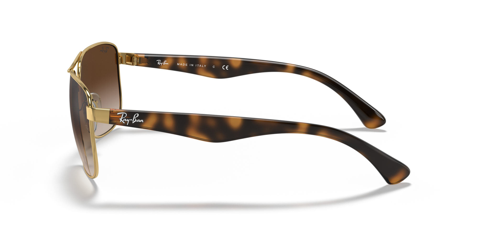 Ray-Ban RB 3533 001/13, Aviator Sonnenbrille, Herren, in Sehstärke erhältlich