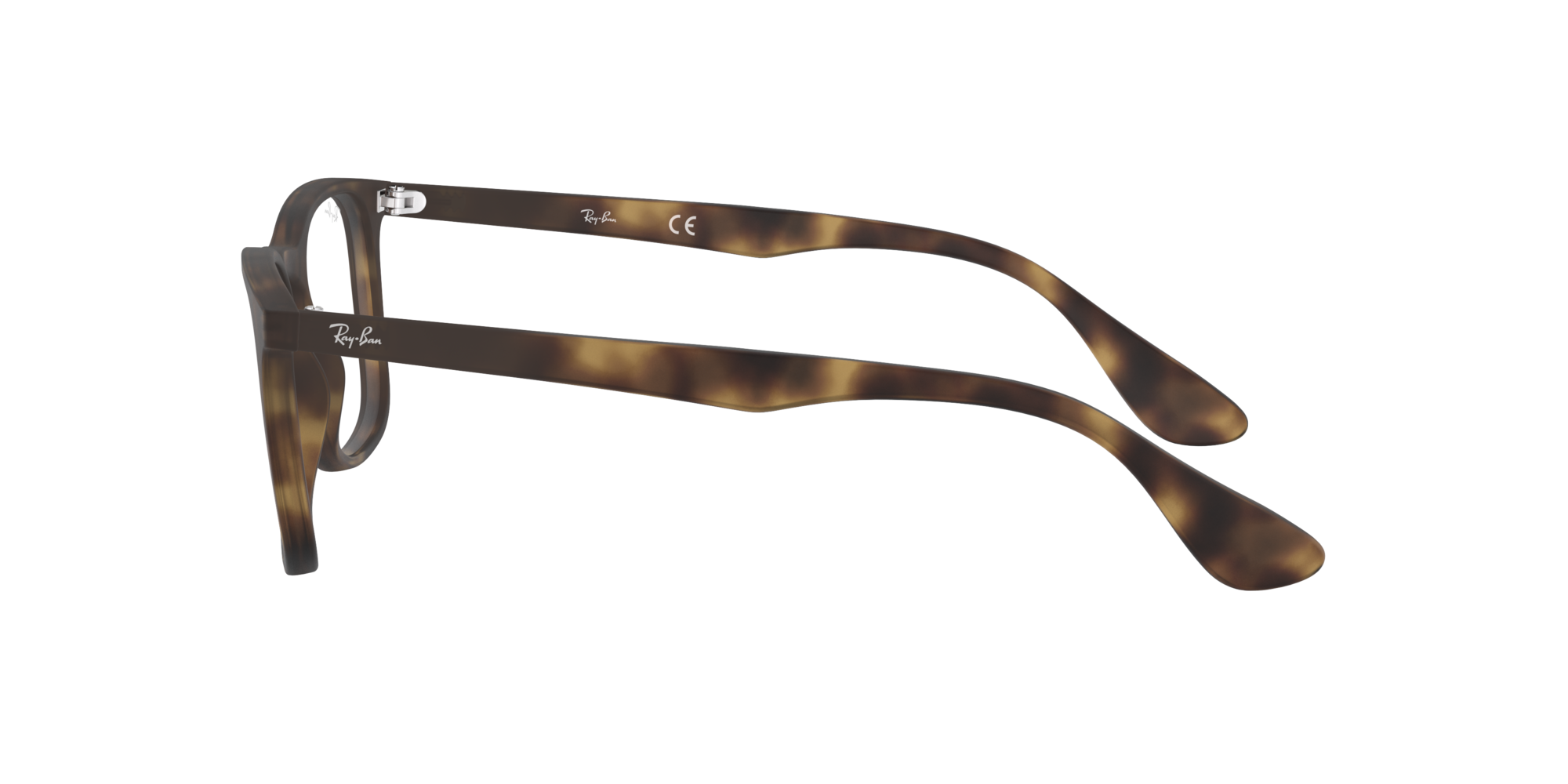 Ray-Ban RX 7074 5365, inkl. Gläser, Quadratische Brille, Unisex