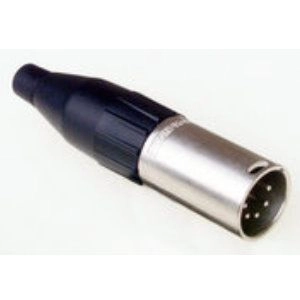 XLR Amphenol AC5M, XLR Stecker, male, 5-polig
