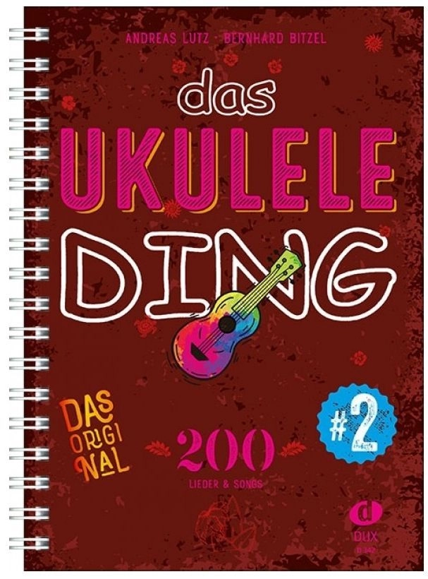 Noten Das Ukulele-Ding Band 2 - 200 Lieder und Songs Spiralbindung DUX 342