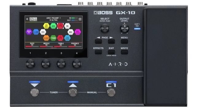 Boss GX-10 Multieffektgerät für E-Gitarre & E-Bass