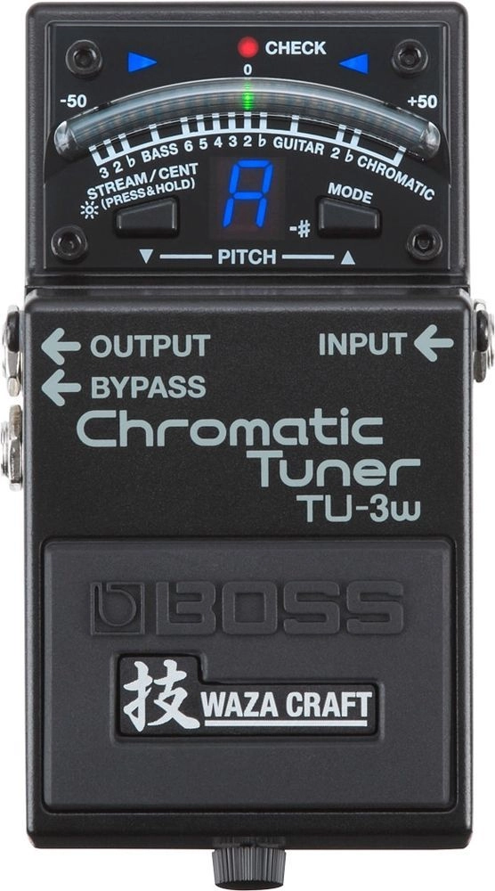 Boss TU-3W Waza-Ausführung des Chromatic Floor-Tuner