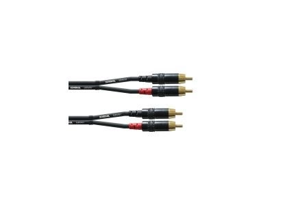 Cordial CFU 3 CC 3,0m Cinchkabel, 2x Cinchstecker 2x Cinchstecker, 300 cm