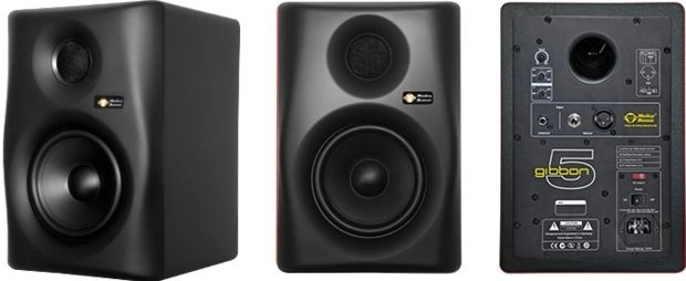 Monkey Banana Gibbon 5 black aktiver Studiomonitor 45W + 35W Endstufe