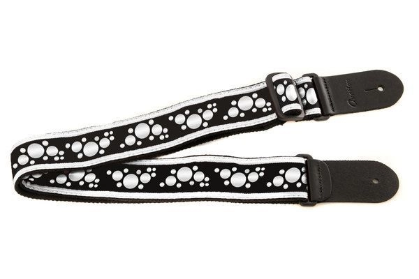 Ovation Gitarrengurt Signature Multi Soundhole Nylon Black