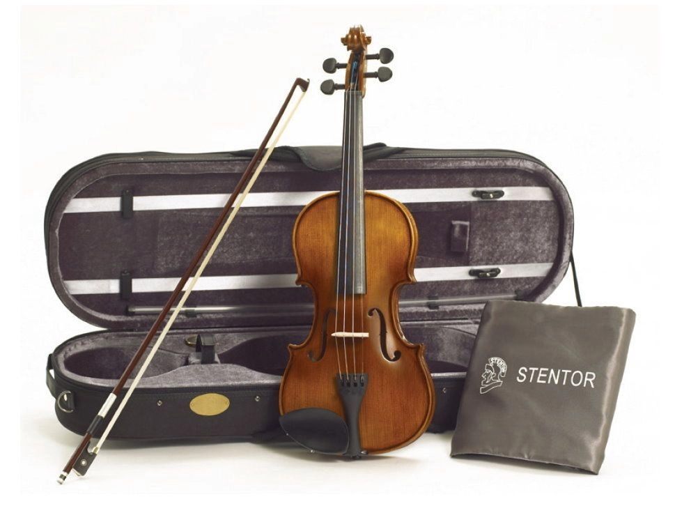 Stentor Violine Graduate 3/4 SR-1542C Garnitur mit Koffer u. Bogen