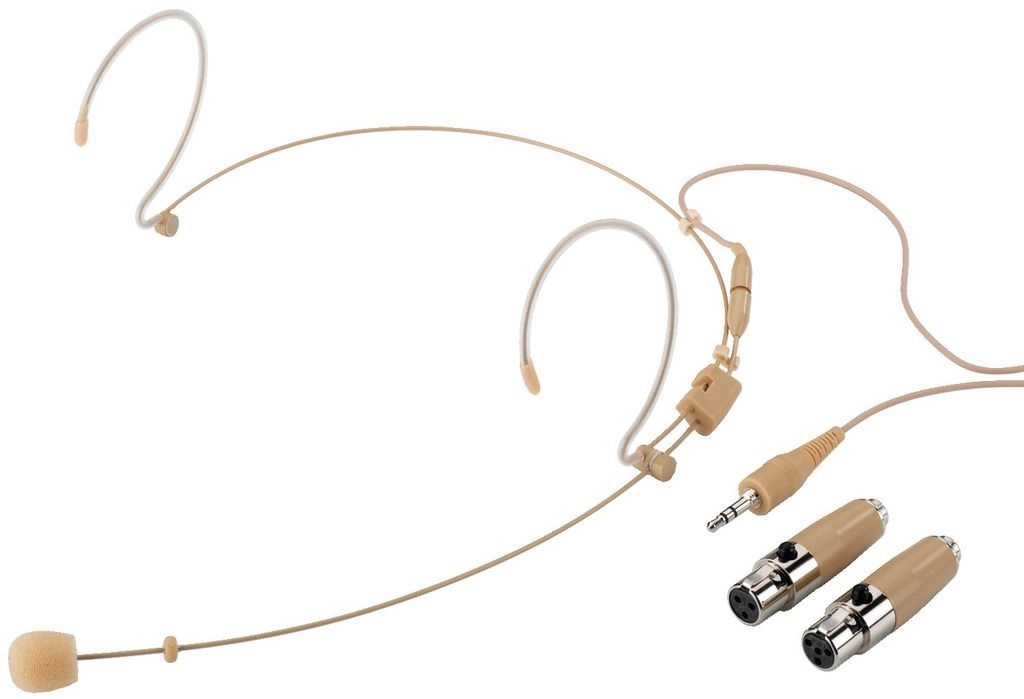 IMG Stage Line HSE-152A/SK Headset-Mikrofon, beige , Nackenbügelmicrophone