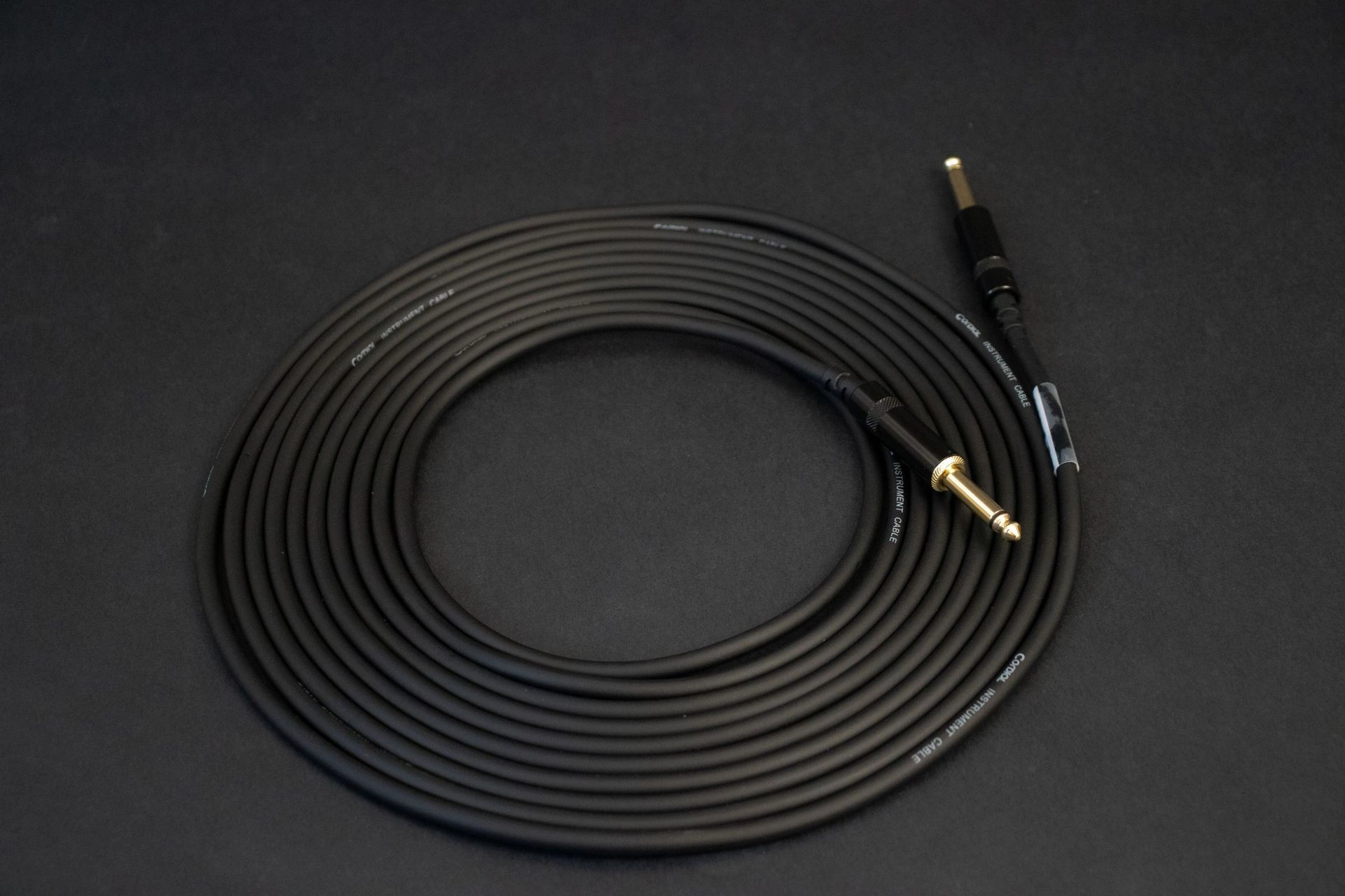 Cordial CCI 3 PP Instrumenten Kabel , 6,3mm Klinke/Klinke, 3m , schwarz