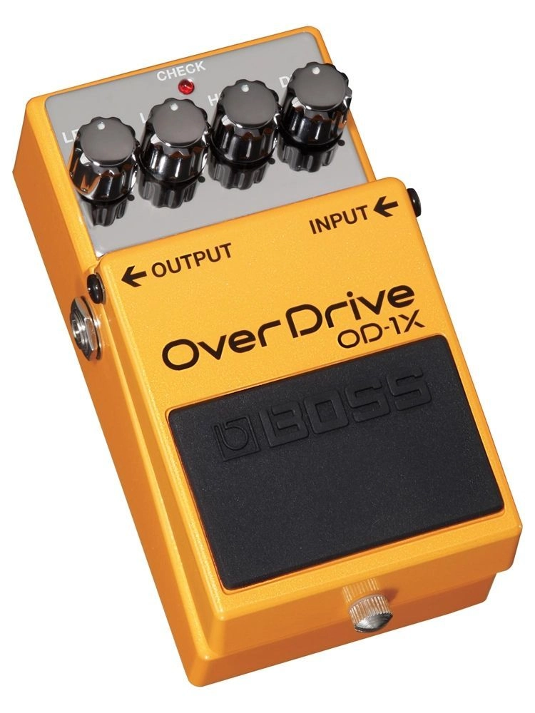 Boss OD-1X OverDrive, neues Effektgerät für E-Gitarre Stompbox
