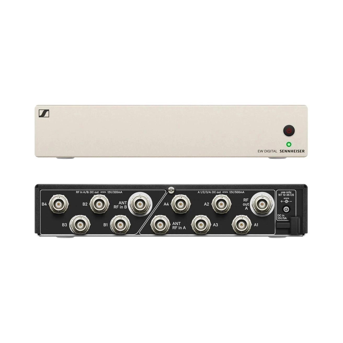 Sennheiser ew-D ASA (Q-R-S) Aktiver Antennensplitter Dual 1:4 für ew-D Serie