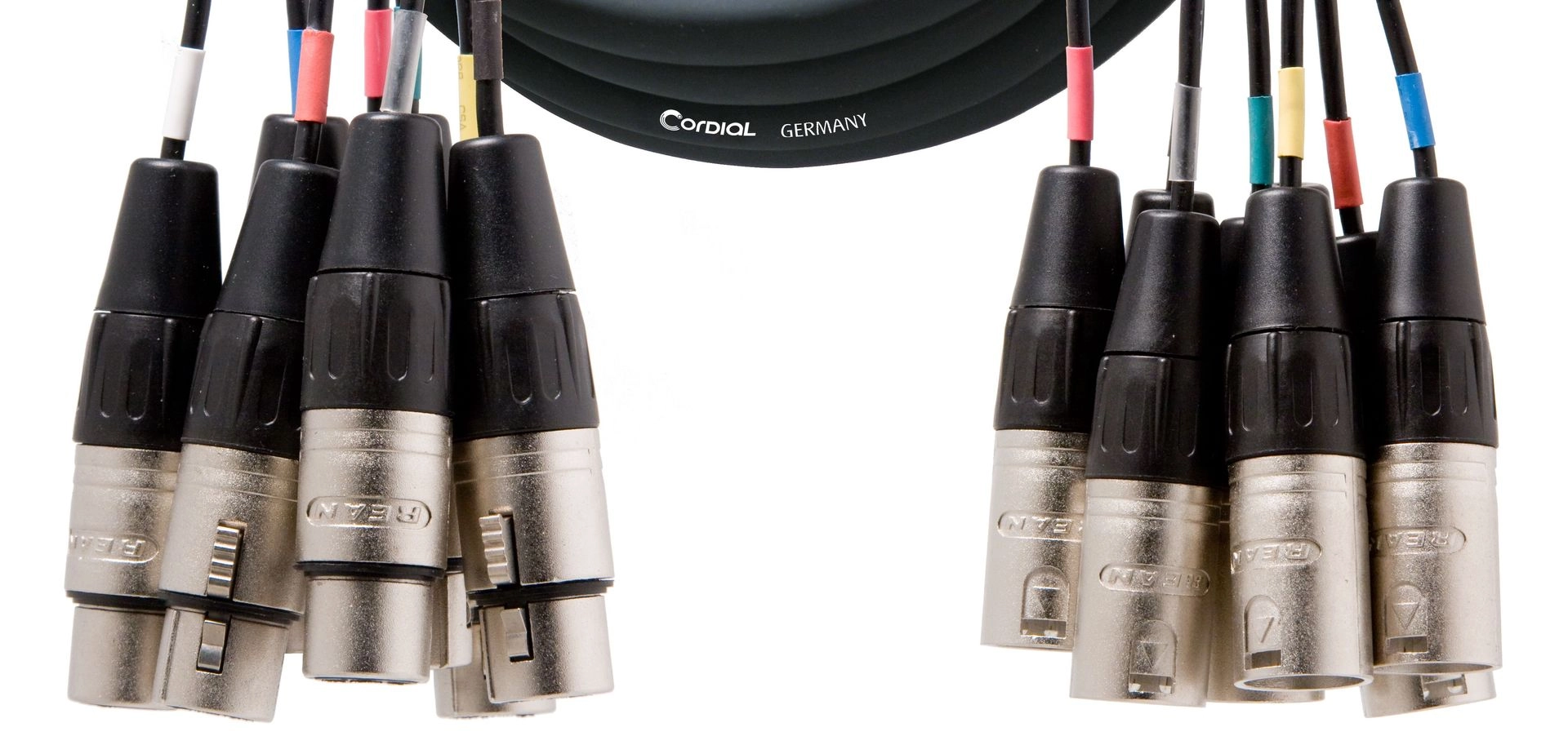 Cordial CML 8-0 FM 5 C 8x XLR female 8x XLR male 5 m, Audio-Multitrack