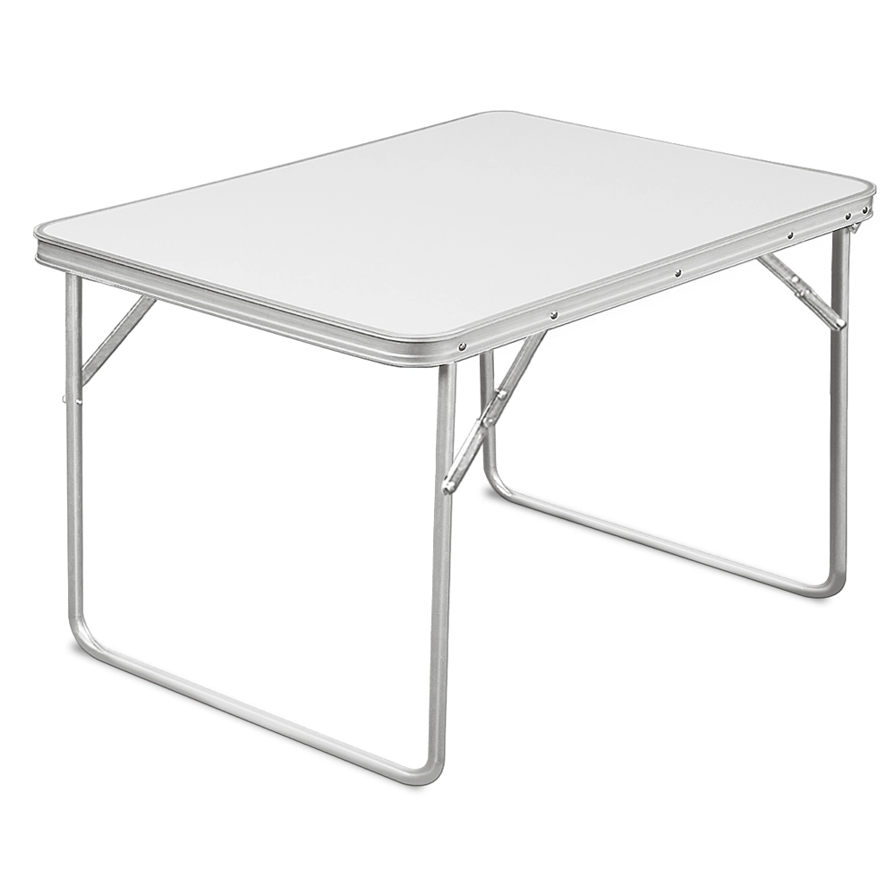 Deuba Camping Klapptisch 80 x 60 x 68 cm weiß