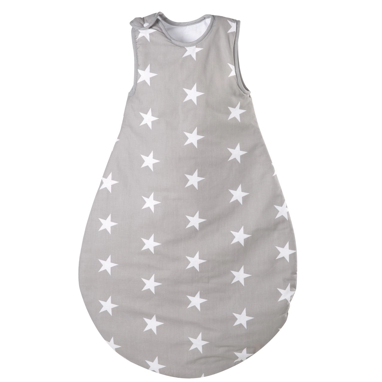 Schlafsack 'Little Stars', 90cm, ganzjährig, aus atmungsaktiver Baumwolle, unisex