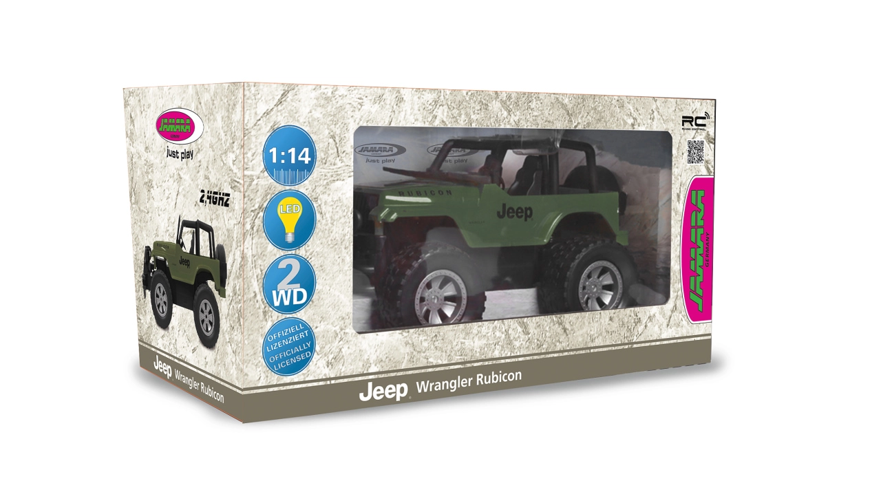 Jeep Wrangler Rubicon 1:14 olivgrün 2,4GHz