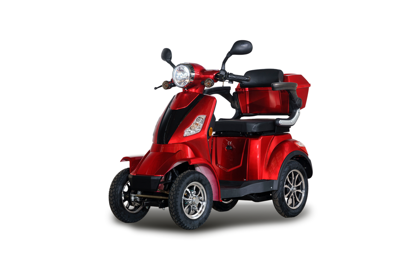 R4 Elektromobil 25 km/h rot