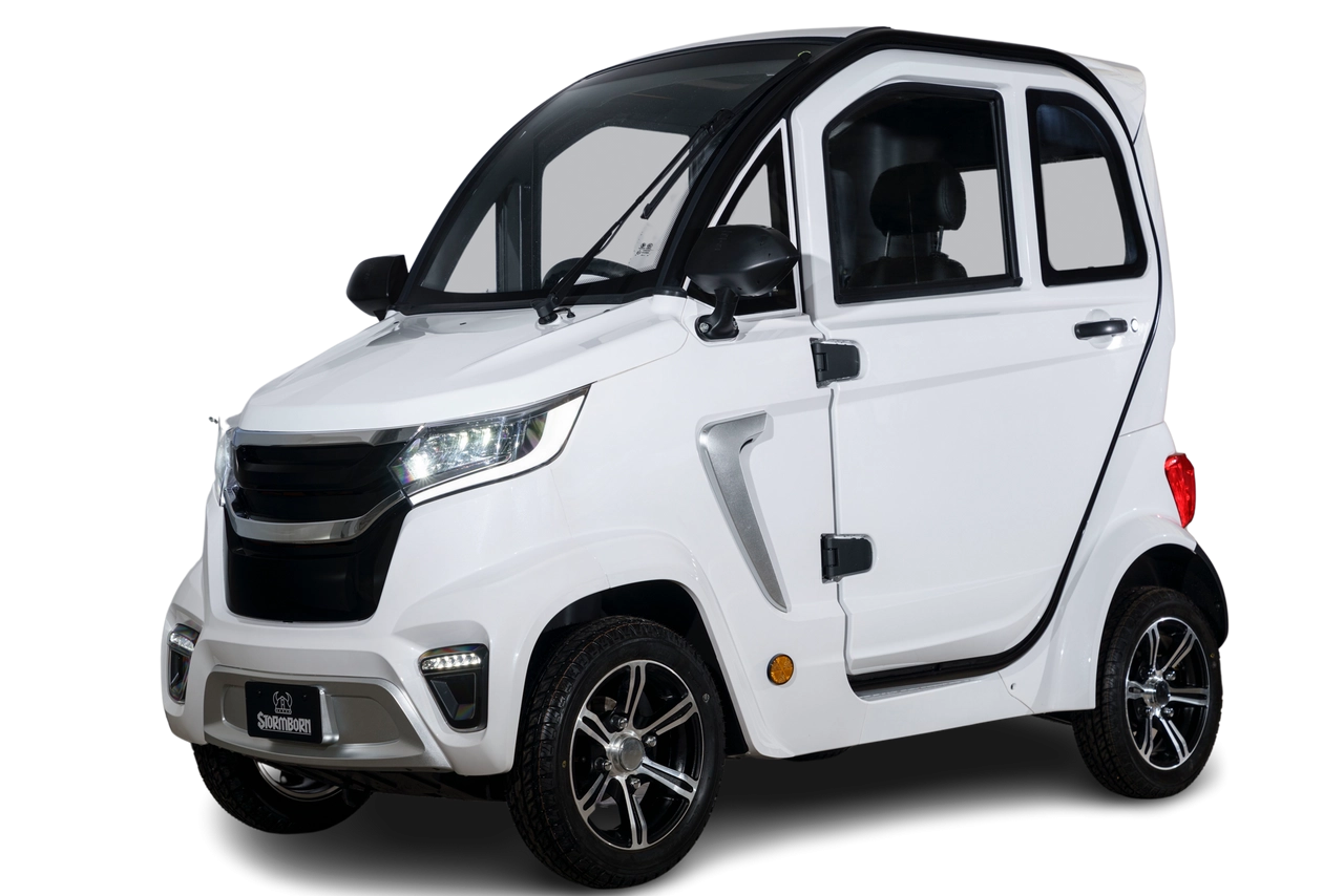 X8 GT – 3 kW, Li-Ion-Akku , 45 km/h weiß - Elektrokabinenroller