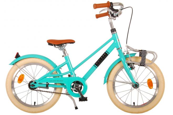 Melody Kinderfahrrad - Mädchen - 16 Zoll - türkis - Prime Collection