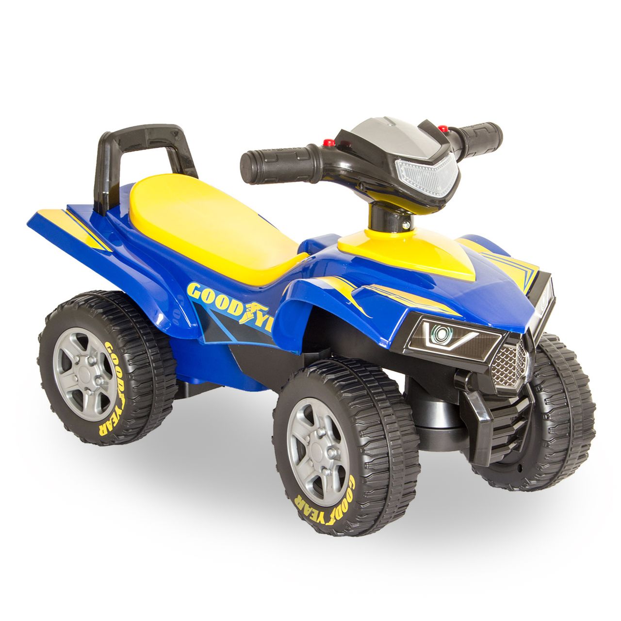 GOOD YEAR Rutscherauto, Kinder-Quad, Rutschauto in blau
