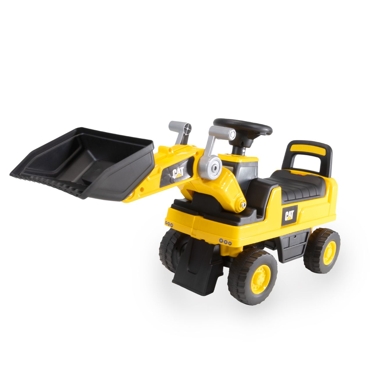Rutschauto Radlader, Spielzeugbagger zum draufsitzen