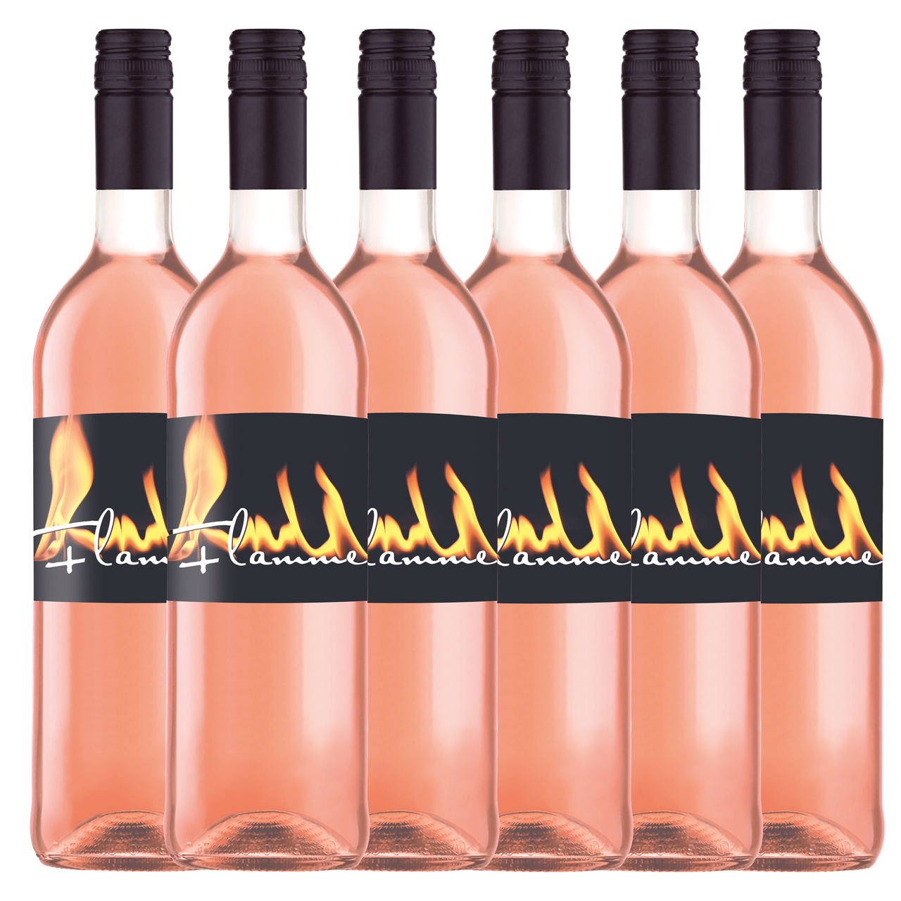 GLÜ Bottwartaler Winzer Flamme Winzerglühwein rosé 0,75L 6er Karton