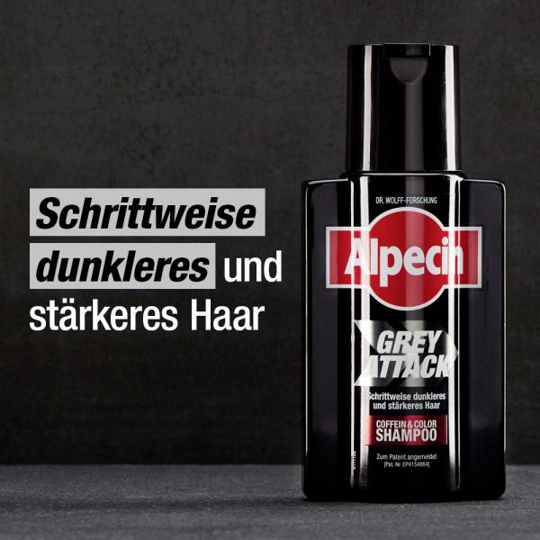 Alpecin Grey Attack Coffein & Color Shampoo