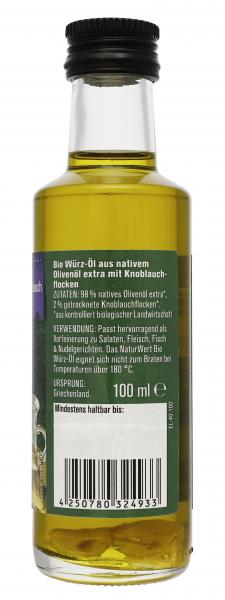 NaturWert Bio Würz-Öl Knoblauch
