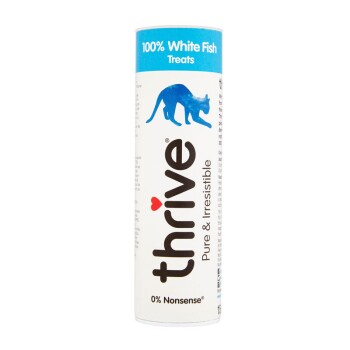 Thrive 100% Katzensnacks Weißfisch, 15 g