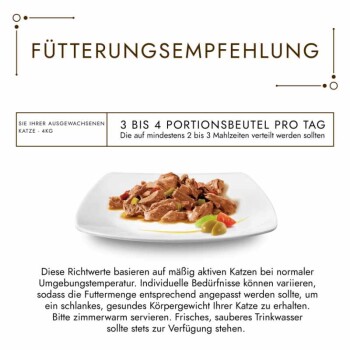 GOURMET à la Carte 4x85g Raffinessen des Küchenchefs