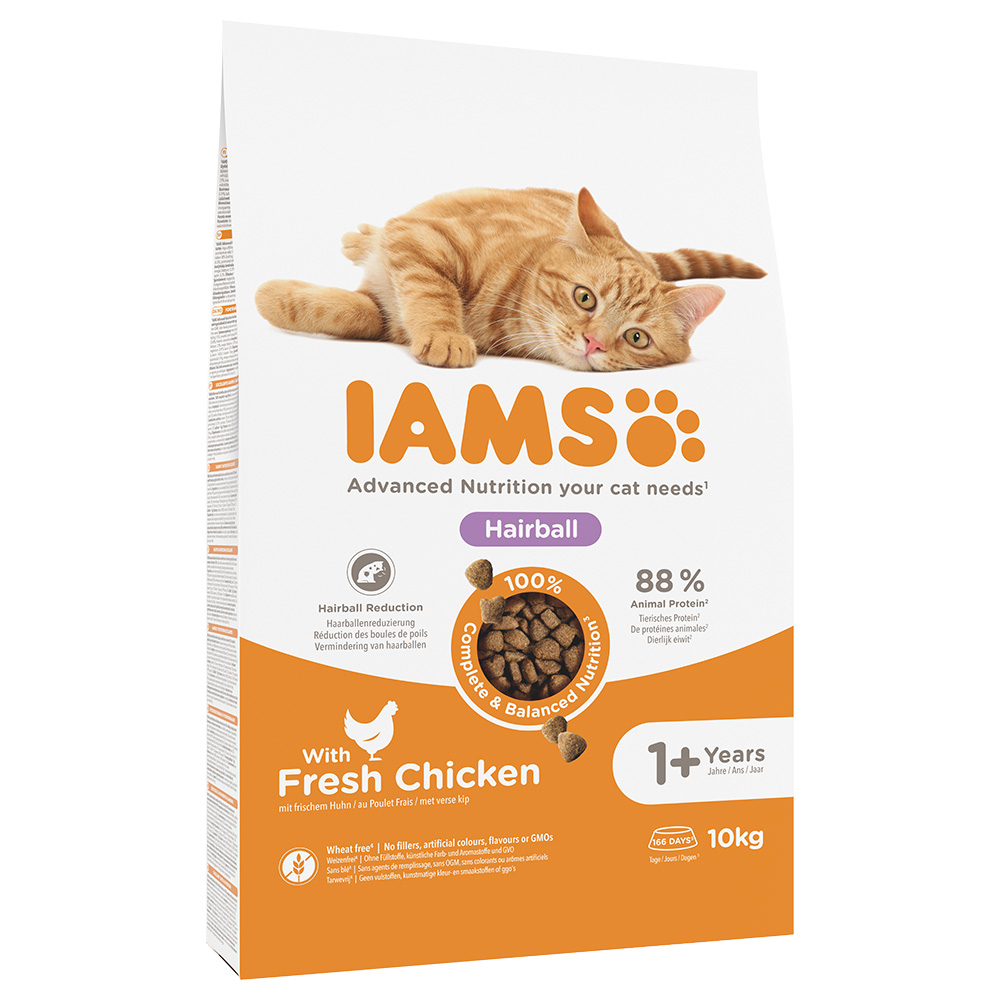 IAMS Vitality Adult Hairball Huhn 10 kg